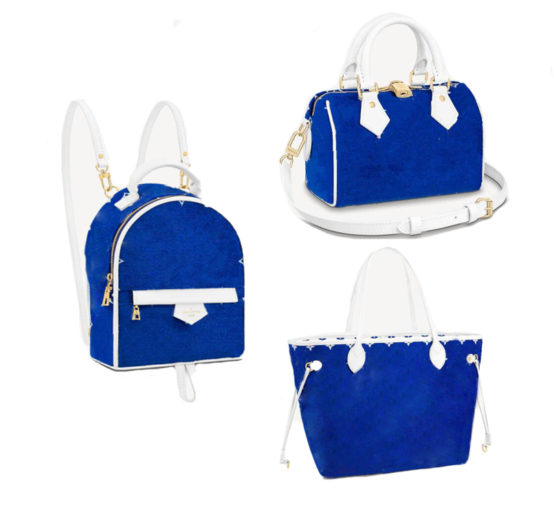 

M20751M46207M46220 Luxury Summer Classic Brand bule Backpack Pillow Crossbody Shoulder Bag Tote Beach Bags Top Handle fashion designer Speedy Womens Mens bags, Shipping pay