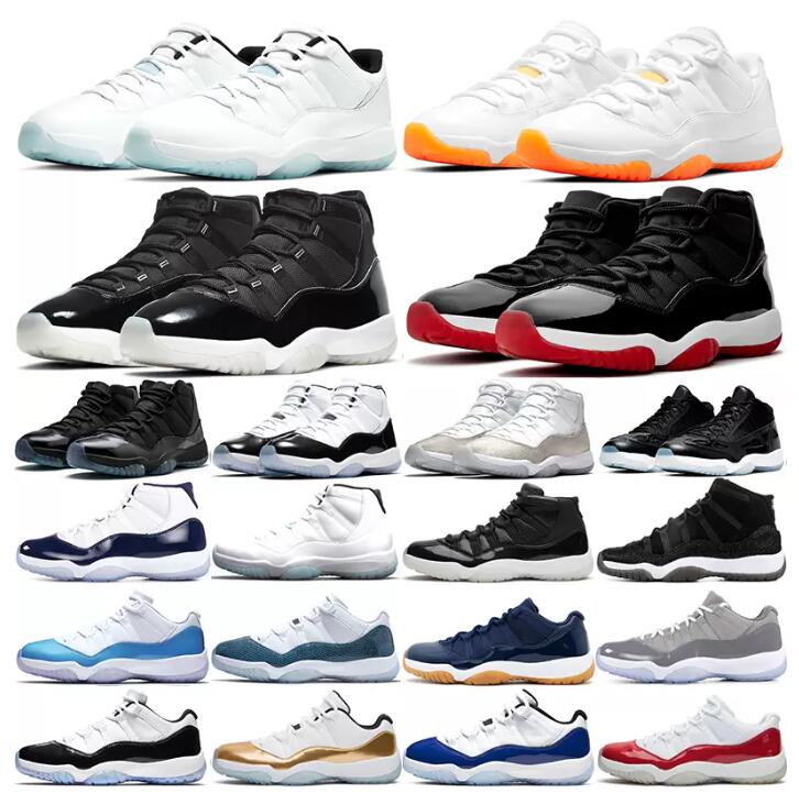 

Jumpman 11 high Basketball Shoes 11s Men Women Low Legend Blue Citrus Concord Bred Jubilee 25th Anniversary Gamma Cool Grey Gym Red UNC Mens trainer, 27