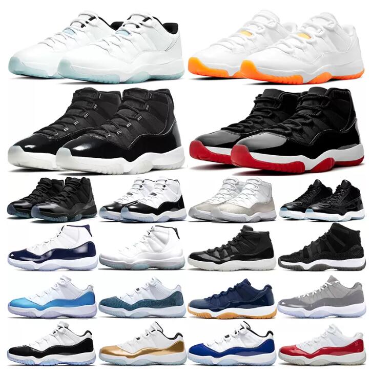 

2023 J3S OG Basketball Shoes Jumpman 11 high Basketball Shoes 11s Men Women Low Legend Blue Citrus Concord Bred Jubilee 25th Anniversary Gamma Cool Grey, Customize