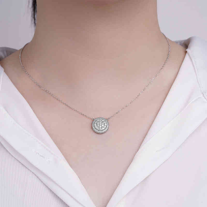 

4HJM Designer's original C-line pendant necklace