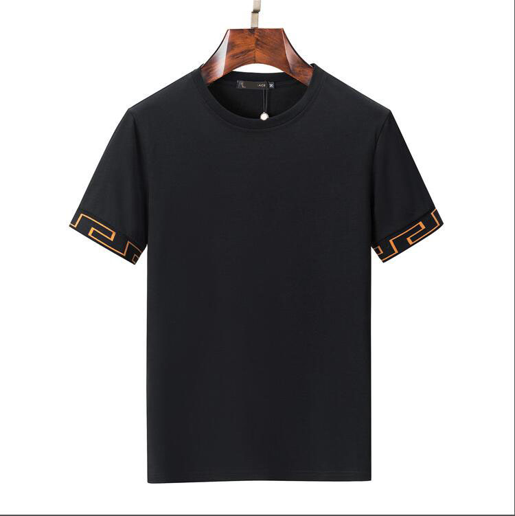 

Men's T-shirt fashion designer cotton polo shirt Lapel long sleeve shirts business men T-shirts large T-shirt