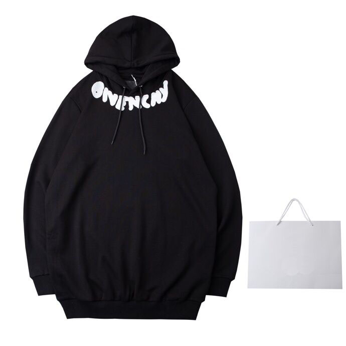 

2022ss 100% Cotton Men's Plus Size Hoodies & Sweatshirts Fashion High Street Women Men's jacket casual fleece clothes Unisex Hoodies jacket j888, Black