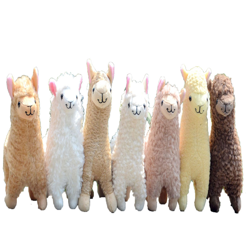 

In Stock Kawaii Alpaca Plush Toys 23cm Arpakasso Llama Stuffed Animal Dolls Japanese Plush Toy Children Kids Birthday Christmas Gift, 01