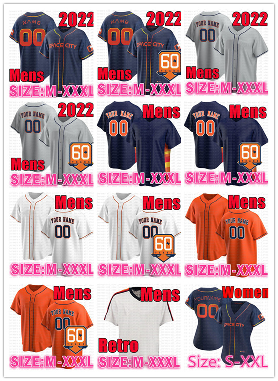 

2022 Houston Space City Connect Astros Baseball Jersey Alvarez Alex Bregman Craig Biggio Nolan Ryan Jeff Bagwell Justin Verlander Zack Greinkel red, Colrou 5