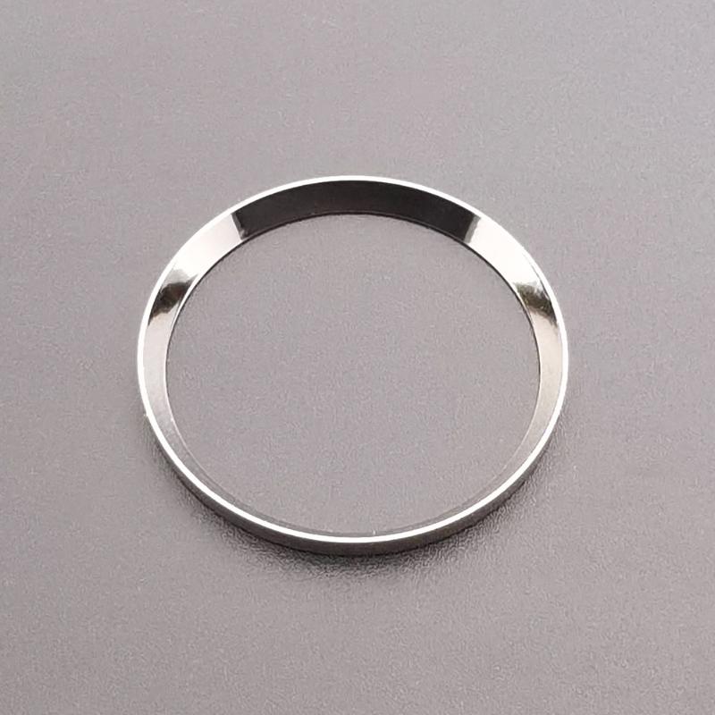 

Repair Tools & Kits Modified Accessories SKX6105 Silver Black Chapter Ring Fit For 6105 NH35 NH36 Movement Watch