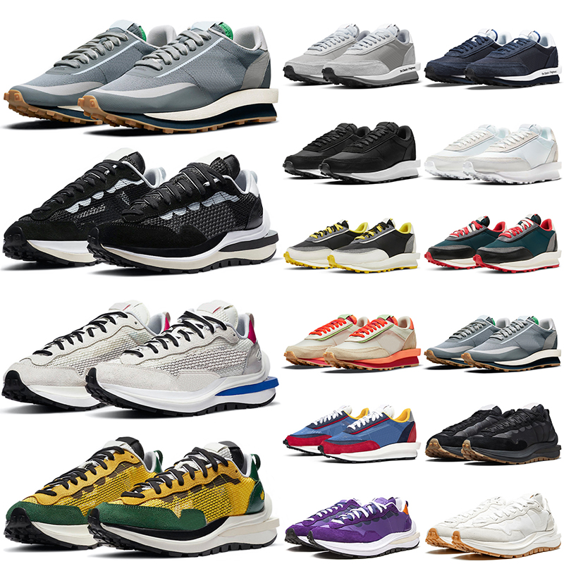 

vaporwaffle mens running shoes waffle pegasus fragment Undercover LDWaffle ldv clot Pure Platinum Sail white Nylon men women trainers sports sneakers jogging, Dark green