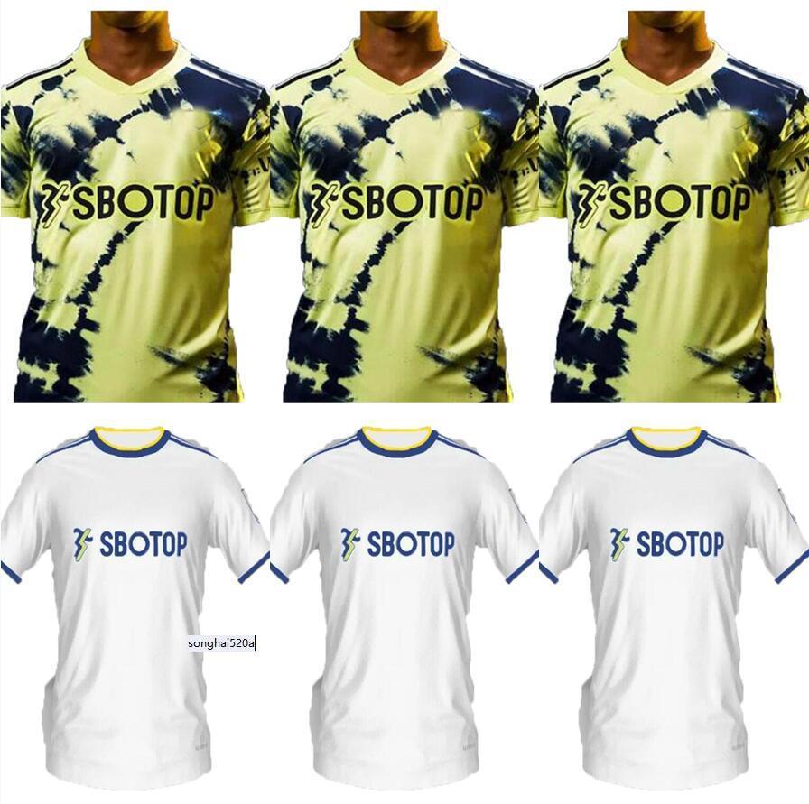 

22 23 leeds soccer jersey home away 2022 2023 T ROBERTS HERNANDEZ HARRISON JAMES BAMFORD RAPHINHA PHILLIPS RODRIGO football shirt Men kits