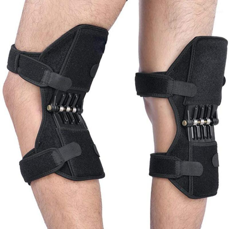 

Joint Knee Brace Support Spring Powerful Rebound Kneepad Climbing Squat Lift Orthopedic Arthritis Leg Protector, 1 pcs