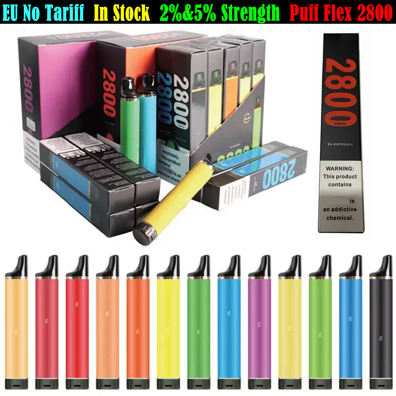 

Puff 2800 Flex Bars disposable vape pen E Cigarette kits 2800 puffs 10ML prefilled 20Colors VS XXL Plus Flow Max Elf bar Elux Legend Iget King Mega RandM Tornado 7000 600