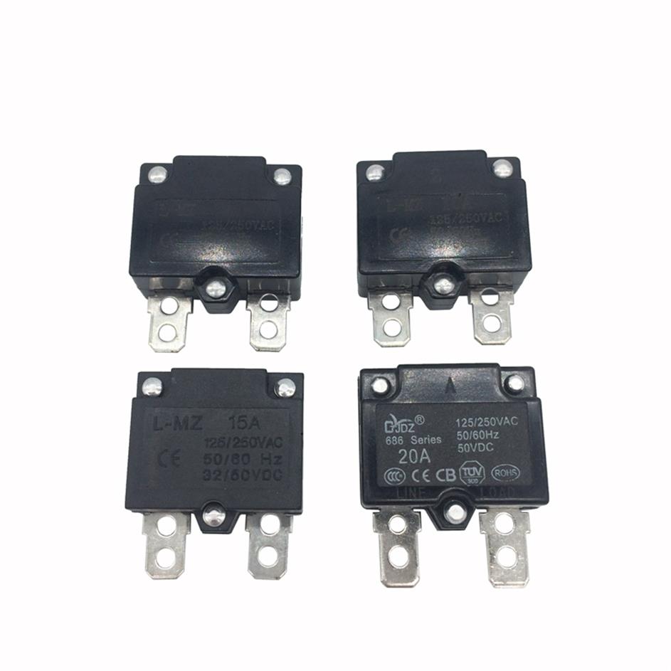 

Children's Electric Vehicle Battery Automatic Reset Relay Fuse Short Current Overload Protector Kid's Electric Car Acces3262