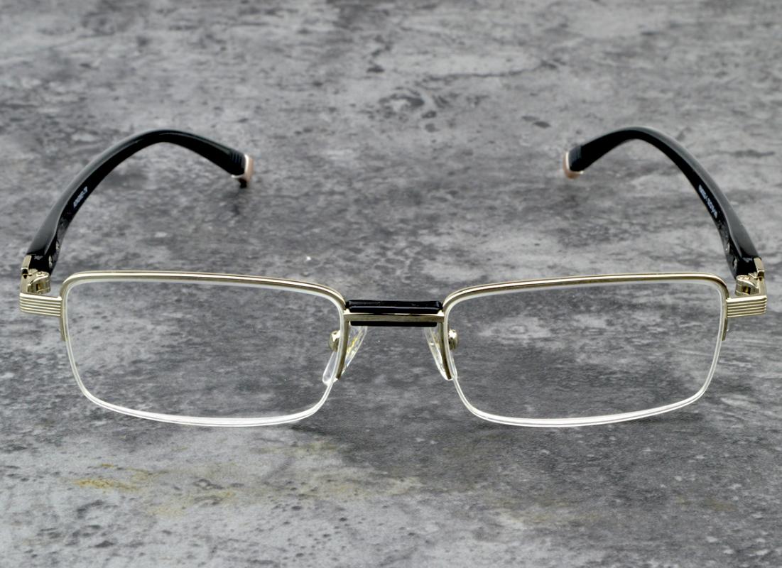 

Sunglasses Nw Trend Halfrim Business Reading Glasses Alloy Frame For Women Men Blue Light Blocking High Quality 1 1.5 2.0 2.5 3 4Sunglasses