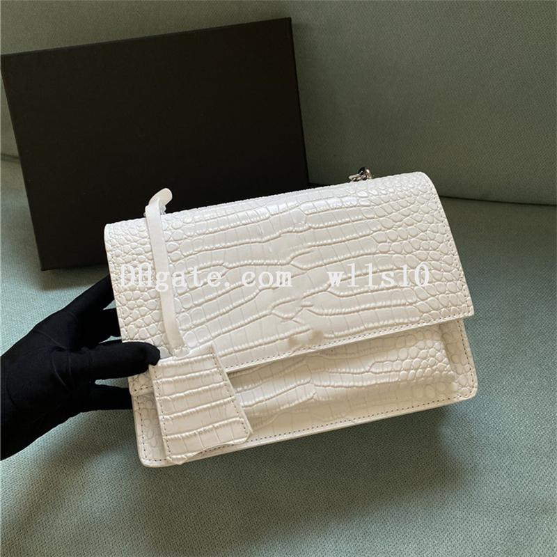 

Fashion Handbag Women bag Shoulder Genuine Leather Luxurys Purse Original box cross body messenger tote chain lady alligator handbags Purses designer bags, Other expenses