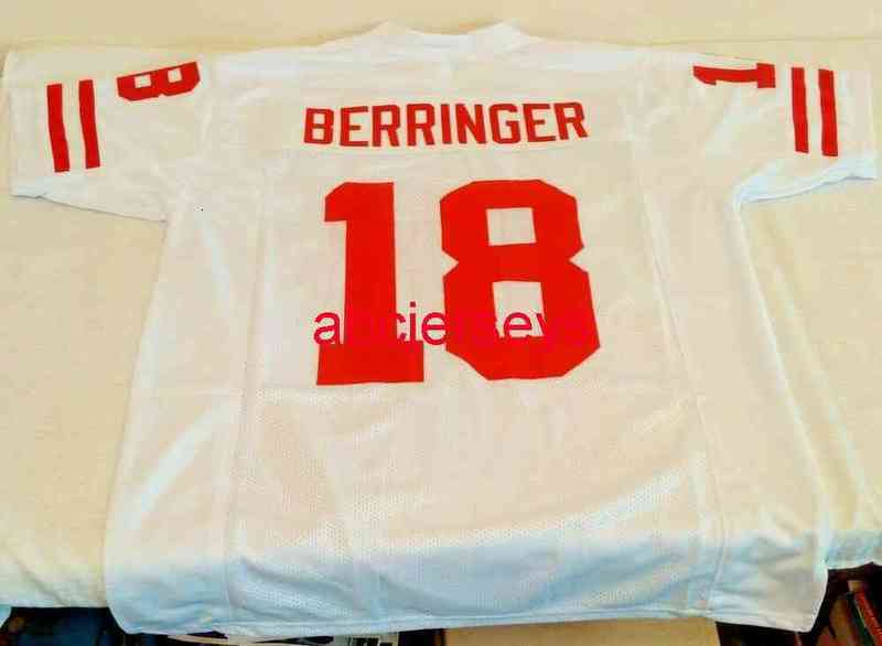 

Mit Custom Stitched Nebraska Cornhuskers BROOK BERRINGER #18 White Custom Men Women Youth Football Jersey XS-6XL, Custom any number name