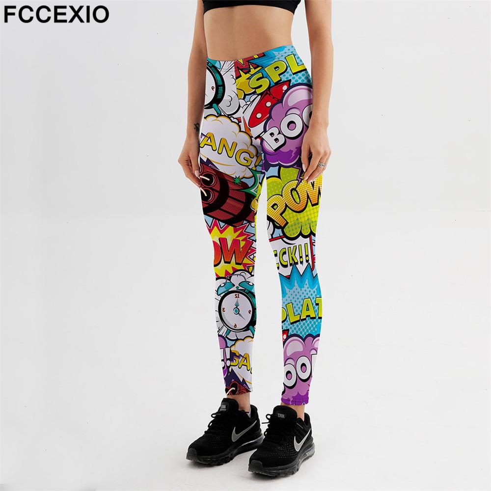 

Cartoon Comic Game 3d Print Leggings Push Up Leggins Sport Women Fitness Running Pants Slim Elastic, Color3