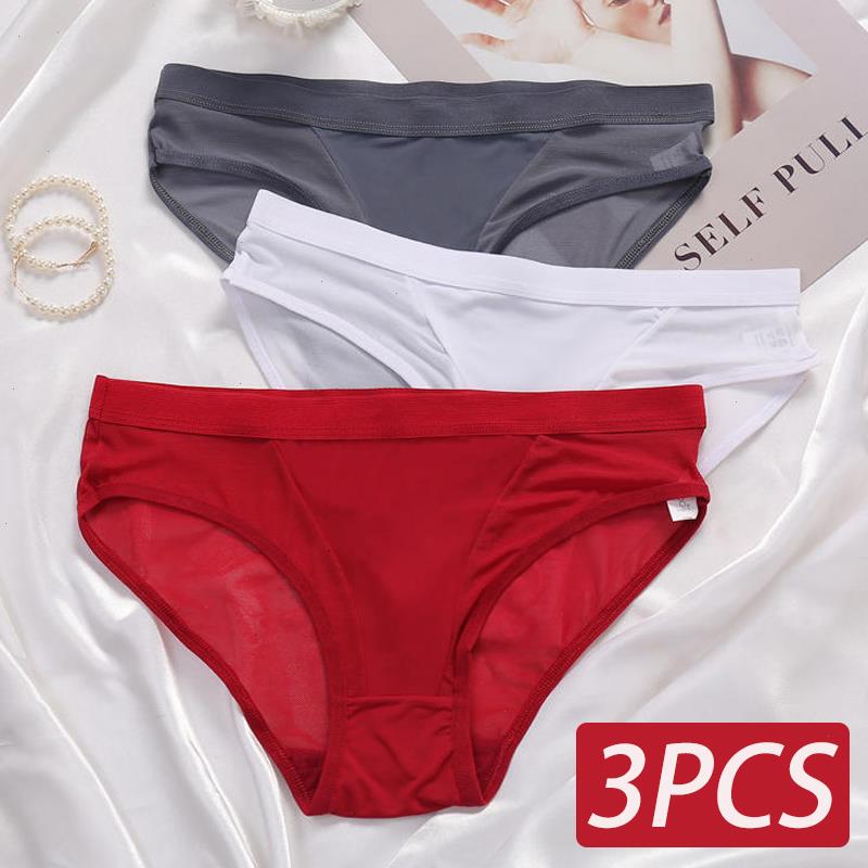 

3pcs Set Sexy Panties Hollow Out Underwear Women Transparent Low Waist Womens Breathable Female Underpants Pantys -2xl, Set16