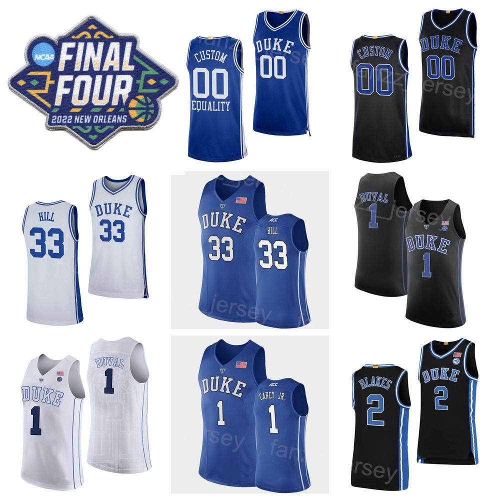 

NCAA College Final Four Blue Devils Basketball 32 Christian Laettner Jerseys 24 Johnny Dawkins 4 JJ Redick 11 Bobby Hurley 12 Kyle Singler 33 Grant Hill For Sport Fans, White