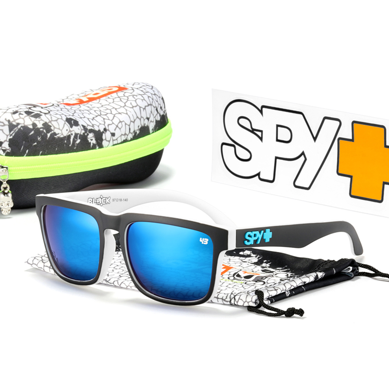 

Fresh Colors Of KEN BLOCK Polarized Sunglasses Men Women Top Square Unisex Sun Glasses With Zipper Case Happy 43 Lense 220507
