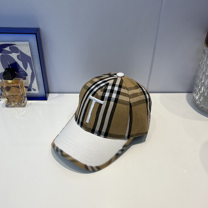 

Luxurys Designers Hat Simple Baseball Cap Fashion Casquette Versatile Unisex Fitted Hats, Khaki