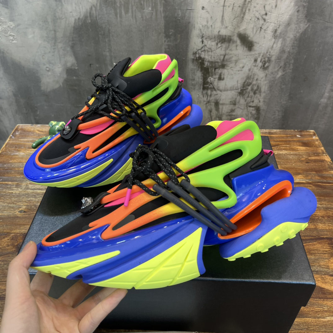

Unicorn Sneakers Leather Designer Newest Men Women Casual Shoes Fashion Outdoor Sport Shoe Space Cotton Metaverse Trainers Runner Sneaker Size 35-46 J1KA, Color 3