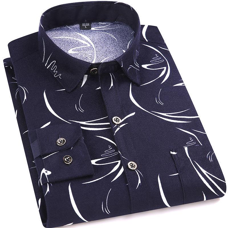 

Men's Casual Shirts Thin Loose Shirt Long Sleeve Middle-Aged Leisure Plaid XL Mens Summer ShirtMen's, Bk88-01