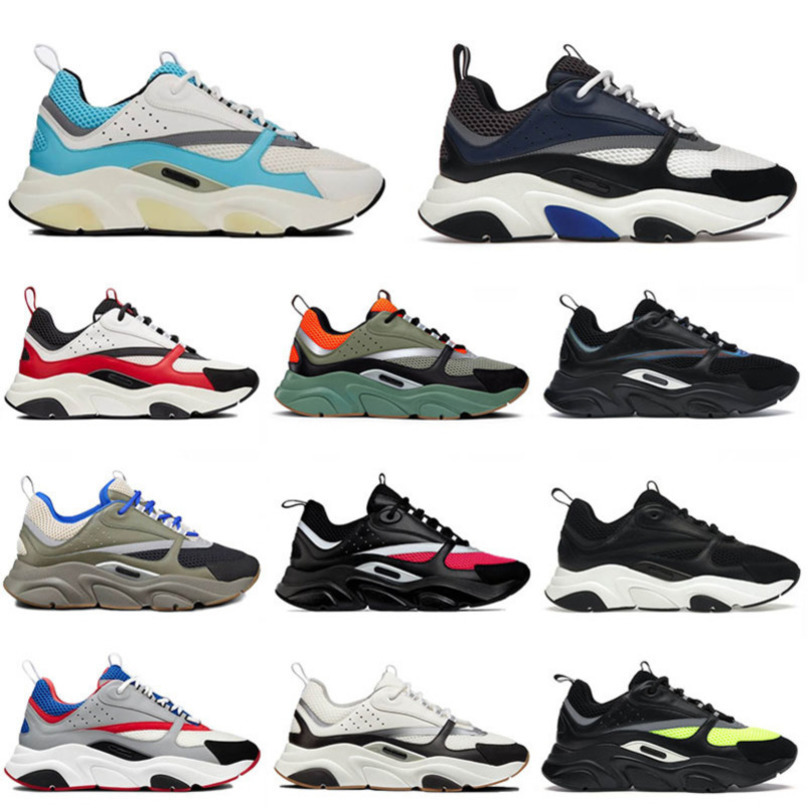 

New B22 Mens Womens Casual Shoes Luxury Designer B22s Big Size Us 13 Reflective Black Red Blue Yellow Blue Pink Grey Sports Sneakers Trainer1Y1R, 7 blue deep green