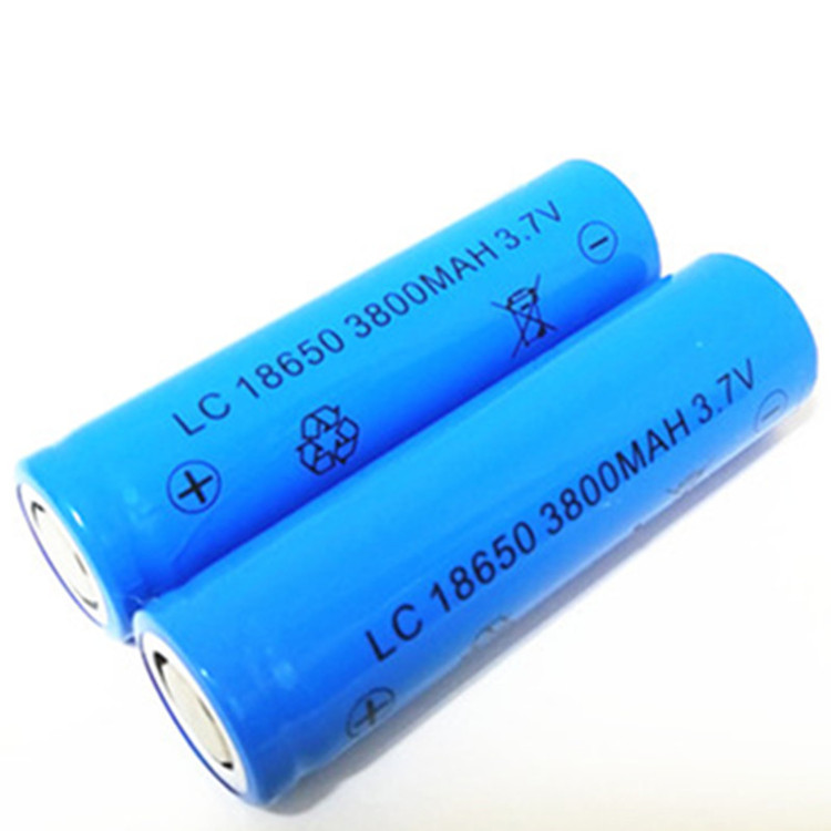 

LC 18650 3800mAh 3.7v flat /pointed lithium battery can be used in Barber scissors/Juicer/ bright flashlight Outdoor headlights and so on.