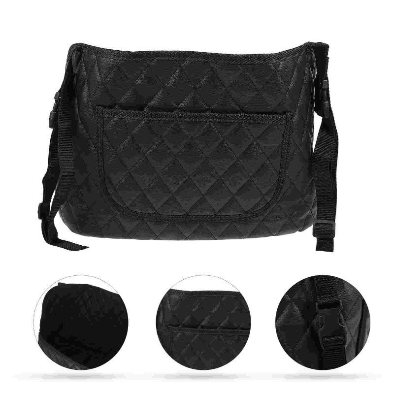 

Car Organizer 1pc Pocket Practical Leather Storage Bag Back Seat Hanging Pouch