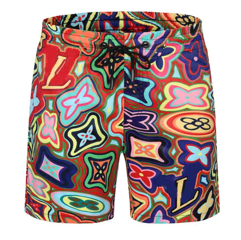 

New Summer Fashion Shorts New Designer Board Shorts Quick Dry Swimwear Printed Board Beach Shorts Men Asian Size M-XXXL, Gray