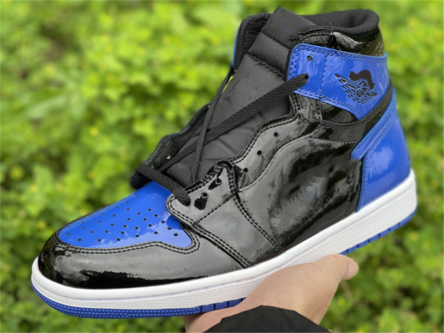 

2022 Release Authentic 1 High OG Royal Bred Patent Shoes Men Women Outdoor Sports Sneakers With Original Box