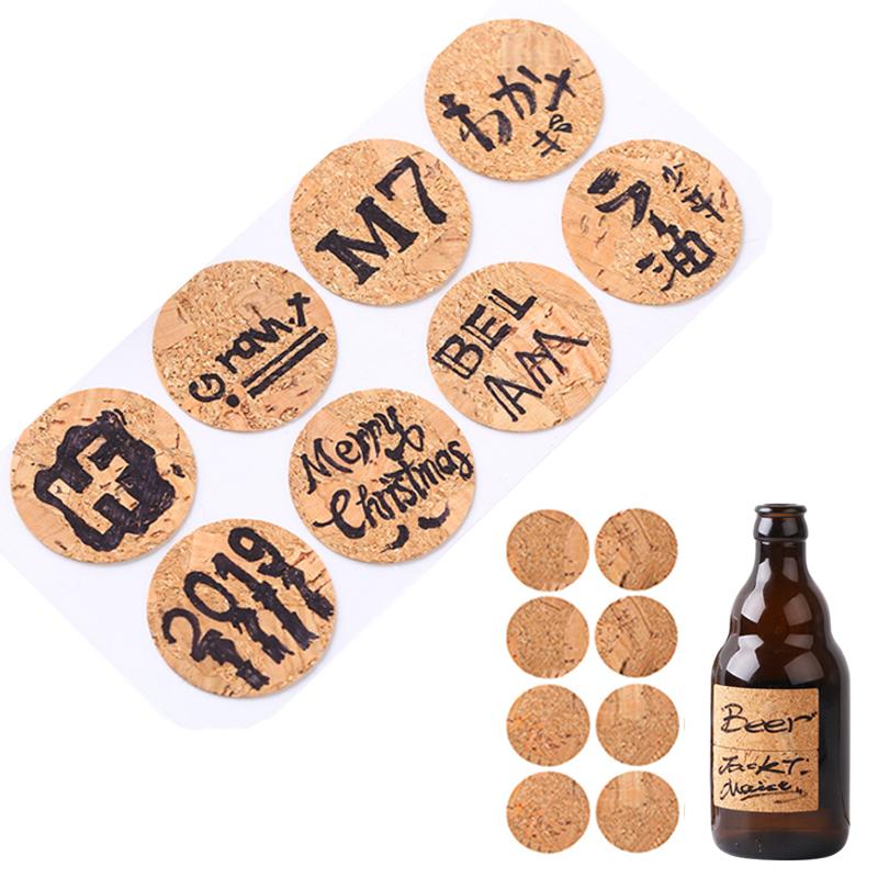 

Storage Bottles & Jars Kitchen Labels Sticker Handmade Adhesive Wooden Cup Gifts Decorative