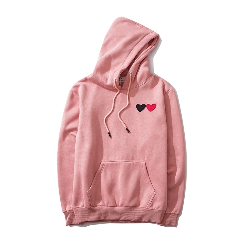 

leisure fleece heart design Campus wind woman hoodies o neck MXXL 201202, 01