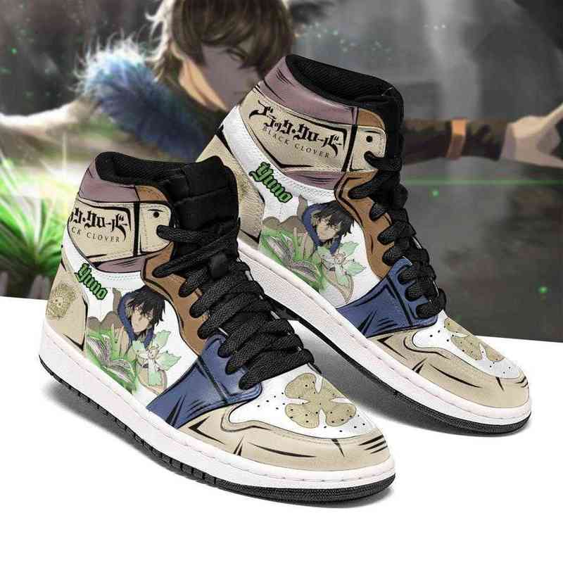 

Grimore Yuno Sneakers Black Clover Anime Shoes, Others