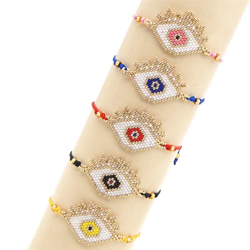 

Go2boho Turkish Evil Eye Bracelet Women Miyuki Beads Bracelets Jewelry Gift For Girlfriend Pulseras Handmade Jewellery 1873 Q2