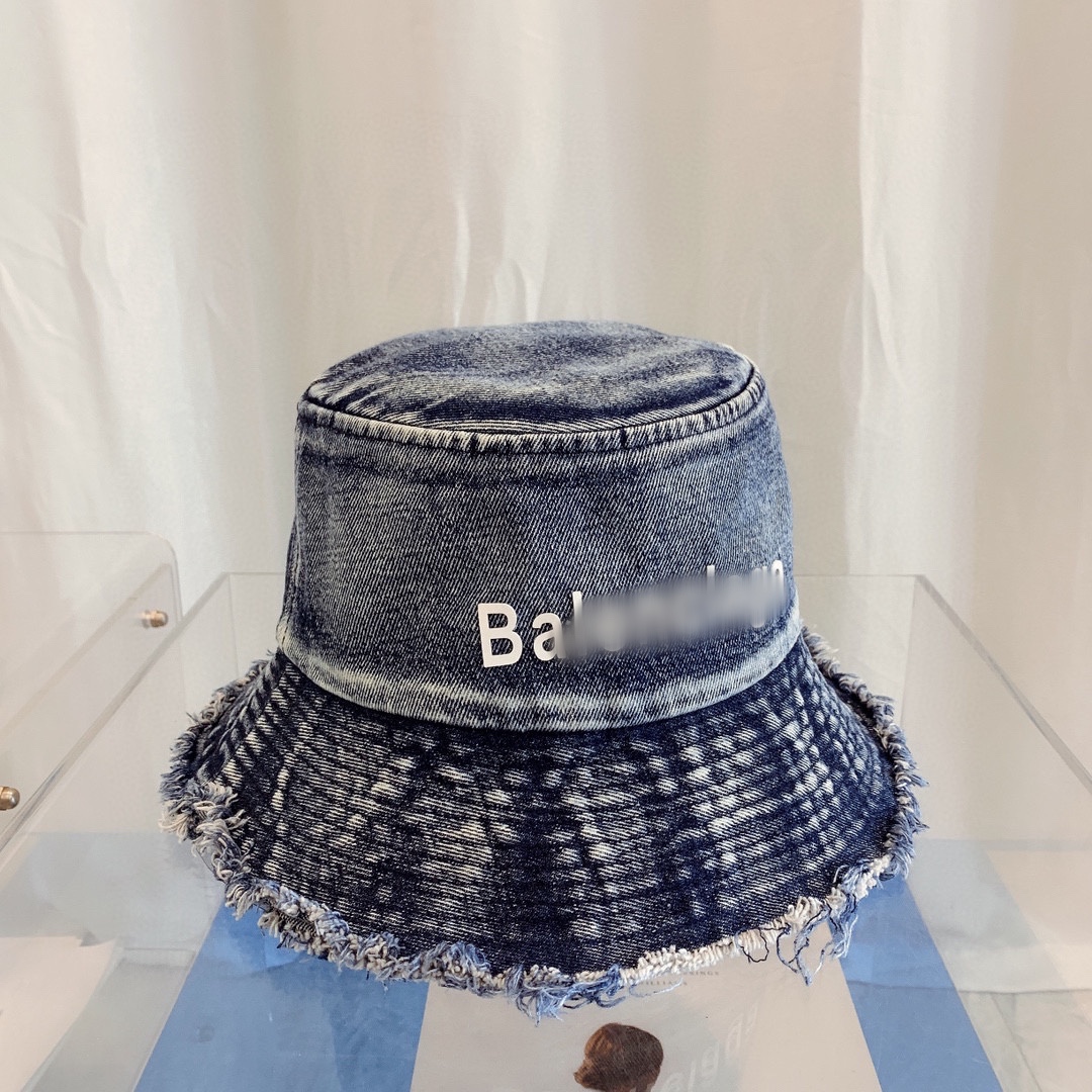

2022 men designer bucket hat printed denim mens designers sun hats black fashion women luxury sunhat
