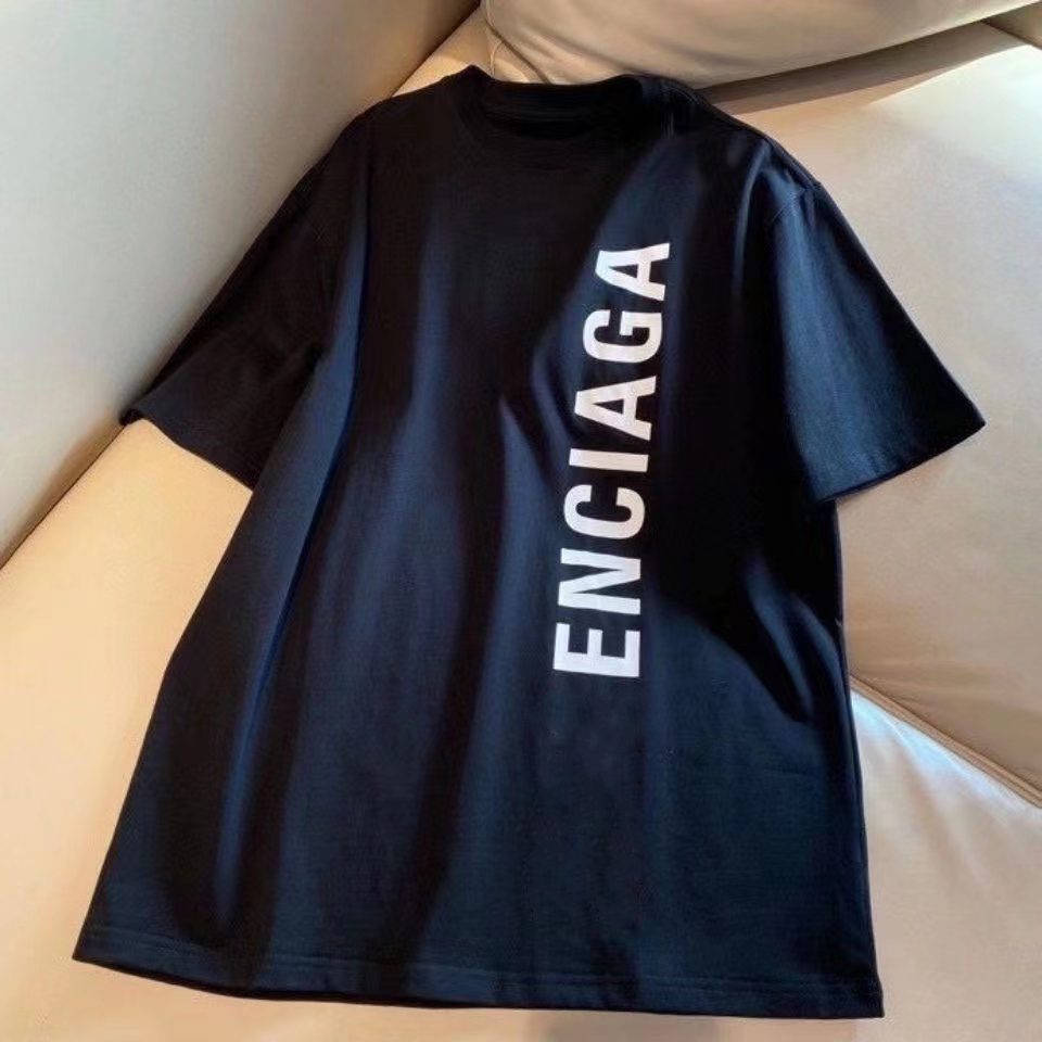 

Women's T-Shirt Designer Brand Plus Size T Shirts White Black Short Sleeves Printed Casual Loose Round Neck Summer Couples Clothing Woman Summer Tee Tops