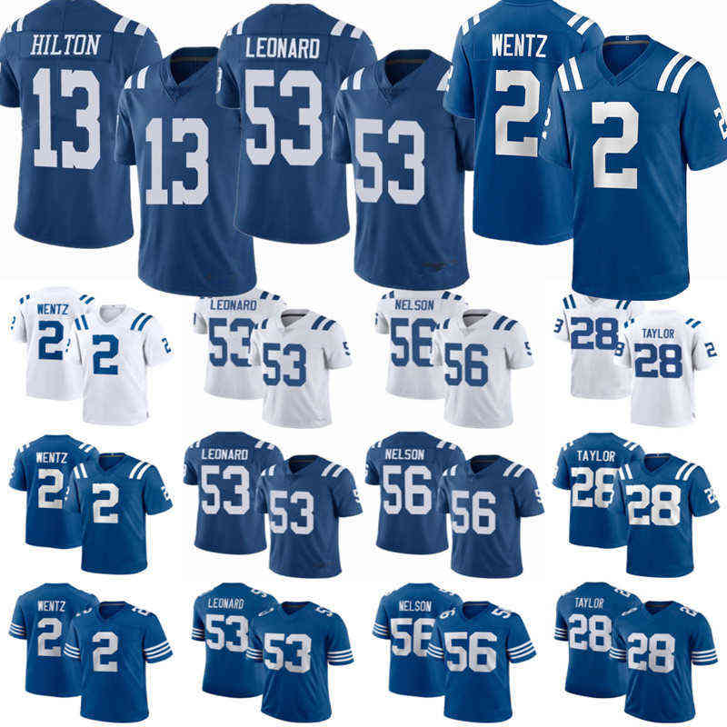 

28 Jonathan Taylor Jersey Indianapolis''Colts''Men women youth 2 Matt Ryan 53 Darius Leonard 56 Quenton Nelson Football Jerseys, Color