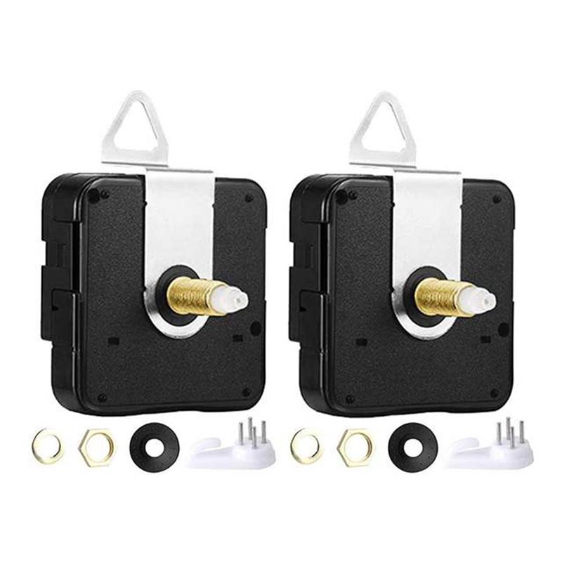 

Repair Tools & Kits 2Pcs Silent DIY Quartz Wall Clock Movement Mechanism Kit For Parts Replacement Home Decor Timepiece ToolsRepair