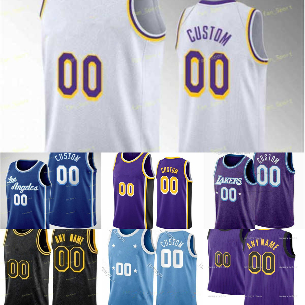 

Basketball Jersey 75th Men Women Los Angeles''Lakers''15 Austin Reaves LeBron 23 James 5 Talen Horton-Tucker 13 Wilt Chamberlain custom, Color