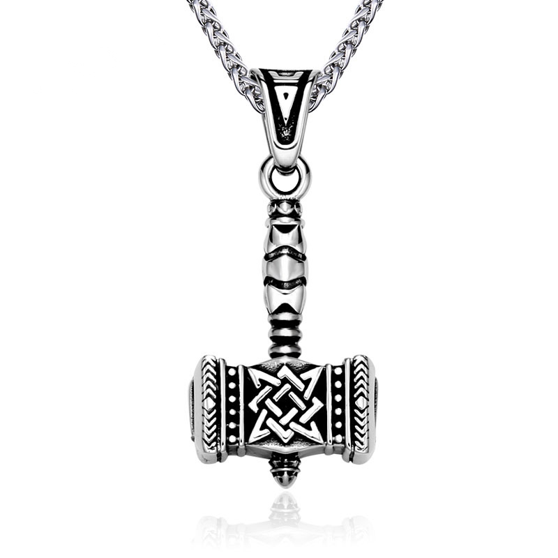 

Pendant Necklaces Beier Necklace Northern Europe Myth Nordic Stainless Steel Chain Norse LLBP8-482P