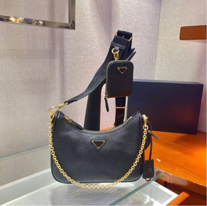

Fashion Re-Edition 2005 Nylon Bag for Woman Luxury Designer Bags Lady Mens Travel Crossbody Tote Hobo Shoulder Purses Handbags Wallet With Box, 22
