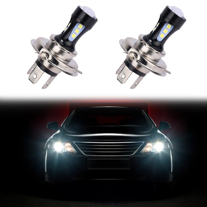 

Emergency Lights 2pcs/1pc H4 Headlights SMD 3030 18LED Work Light Spotlight For Auto Motorcycle Truck Boat Tractor Trailer Offroad Working