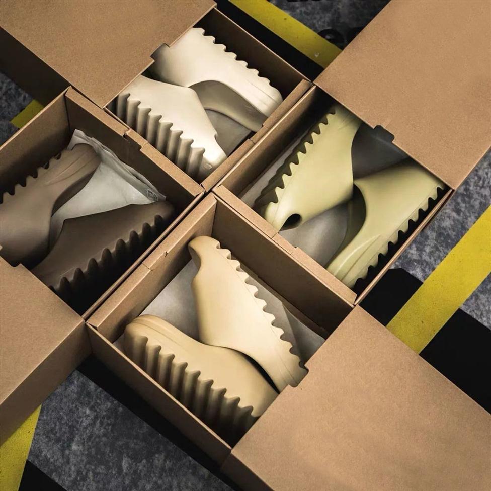 

2022 Designer Slippers Men Woman slider Vermillion Mineral Blue Onyx Pure Sandals Slide Slipper Foam Ochre RUNR Bone Resin Clog De266J, 20