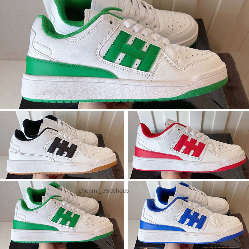 2022 Designer forum 84 low OG running shoes Crew Green black white gum Blue Thread Royal Xiangqi dipped yellow sun pink brown tri-color men women