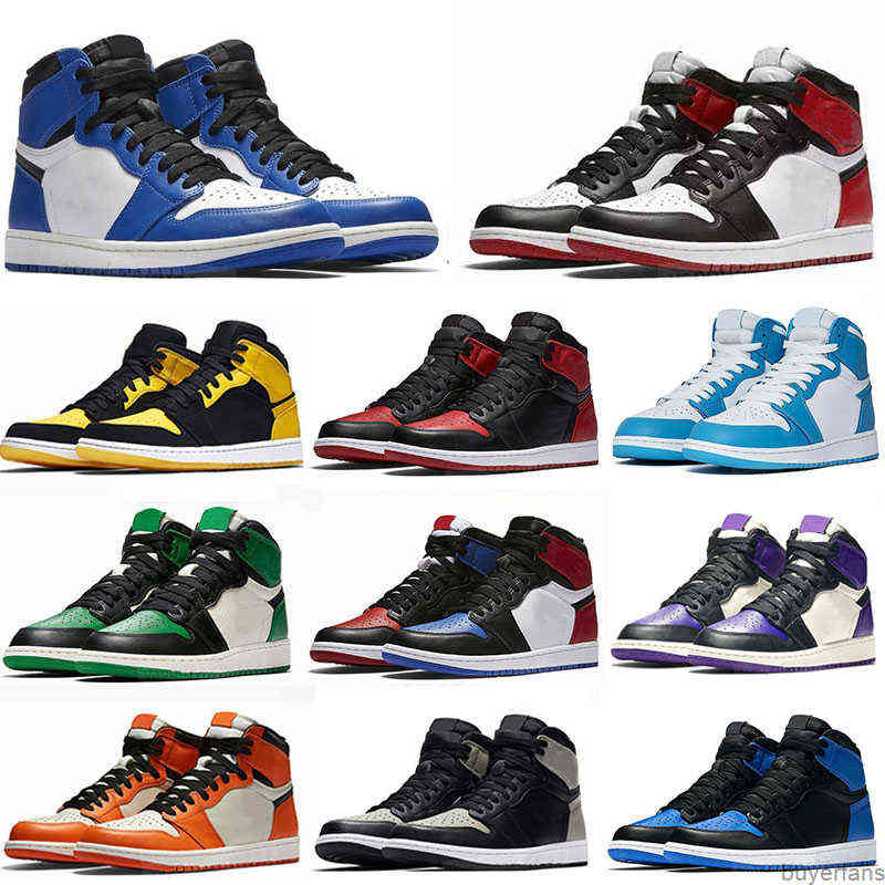

Jumpman 1 Basketball shoes OG High s Running shoe UNC Mens Homage To Home Royal Blue Men Sport Designer Sneakers Trainers
