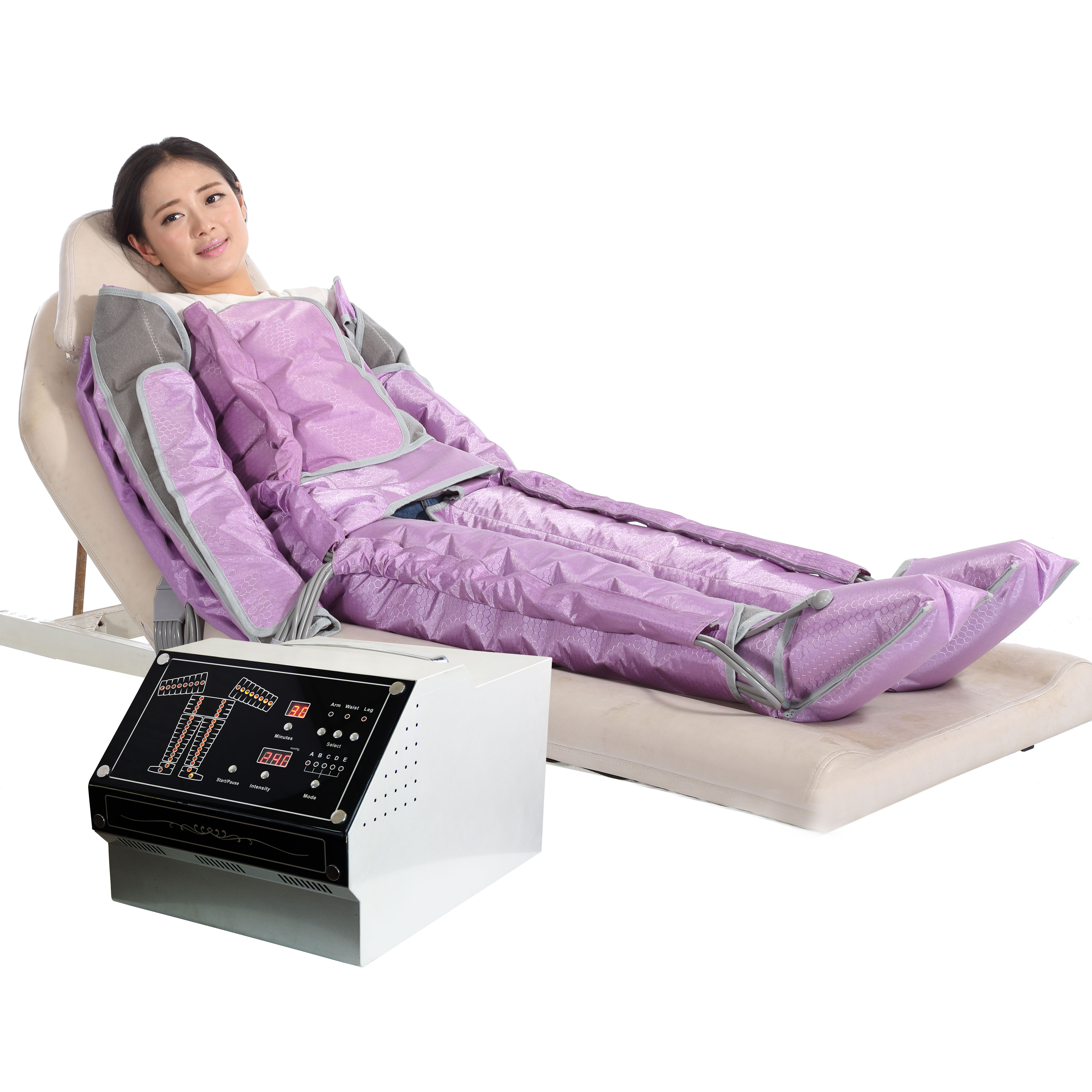 

Other Beauty Equipment Powerful 44 Chambers Pressotherapy Lymphatic Drainage Detox Beauty Massage Air Pressure Full Body Suit299