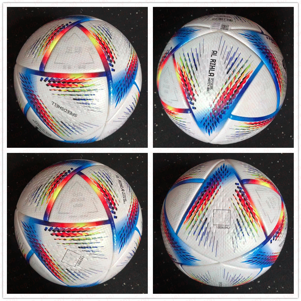 

Top quality World Cup 2022 soccer Ball Size 5 high-grade nice match football (Ship the balls without air)