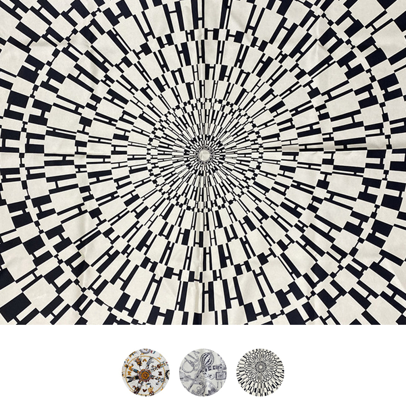

Mulberry Silk Scarf Designer,Letter Print Head Scarf,Rolled Hem Scarfs,Hand-rolled Edges Bandana
