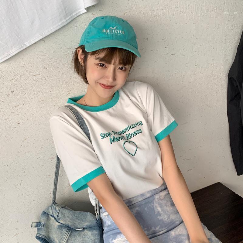 

Women's T-Shirt Lazy Casual Love Letter Print Tshirt Female Korean Harajuku T-shirts Tops Japanese Kawaii Ulzzang Clothes For Women, Pink