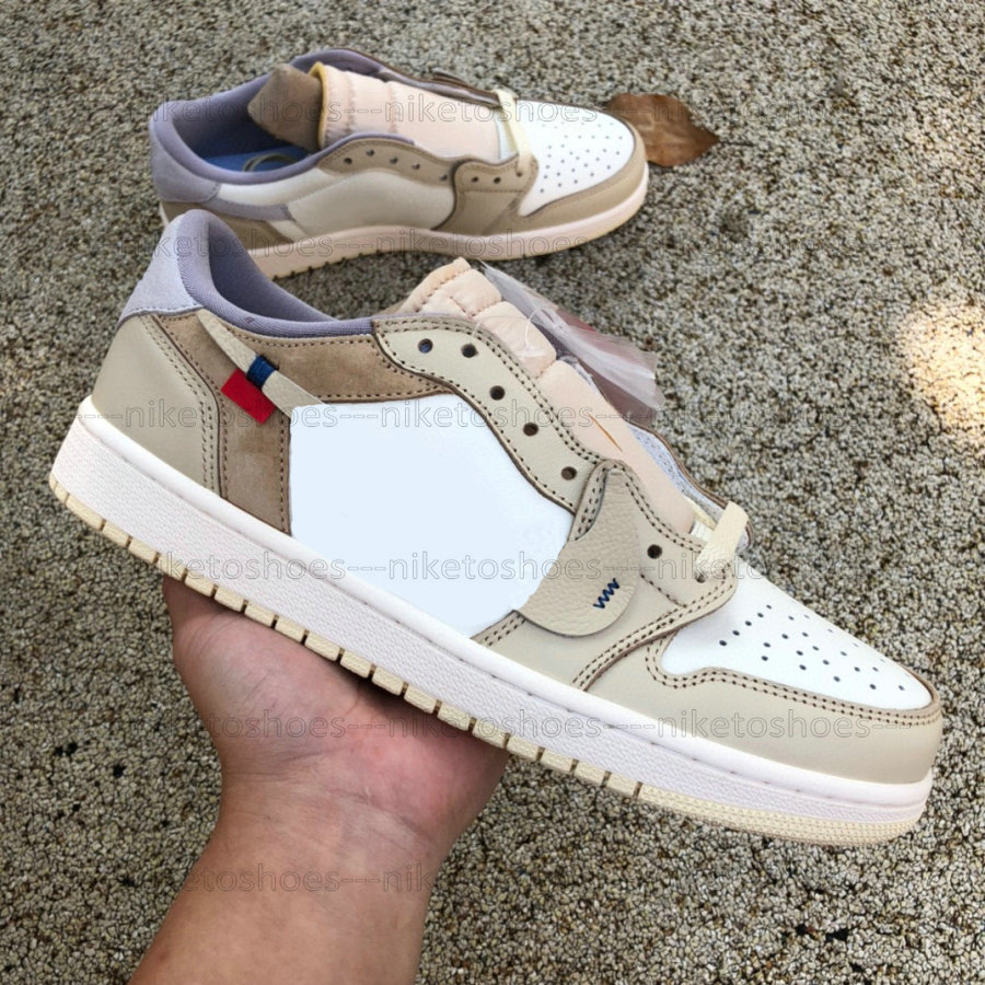 

Classic Jumpman 1 Mans Womans Basketball Shoes Low Casual OFF 1s Low White Joint Sports Running Sneakers, 02