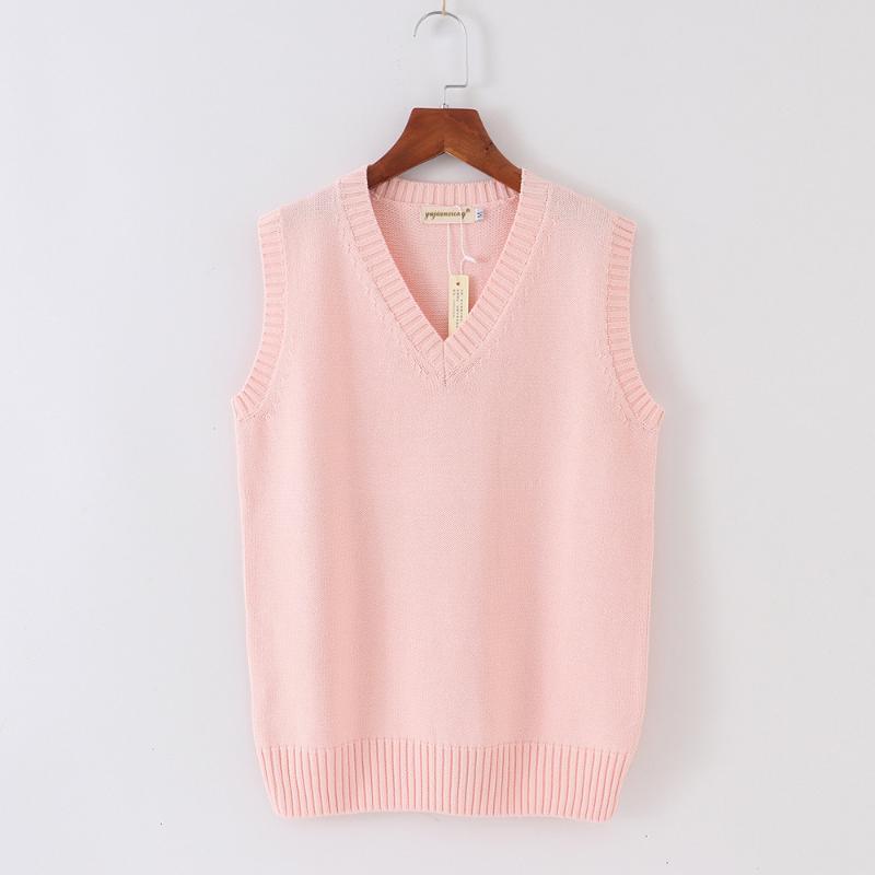 

Clothing Sets Japanese School JK Uniform Sweater Vest High For Girls Boy Cute Knitting Coat Cosplay Halloween Winter Anime VestClothing